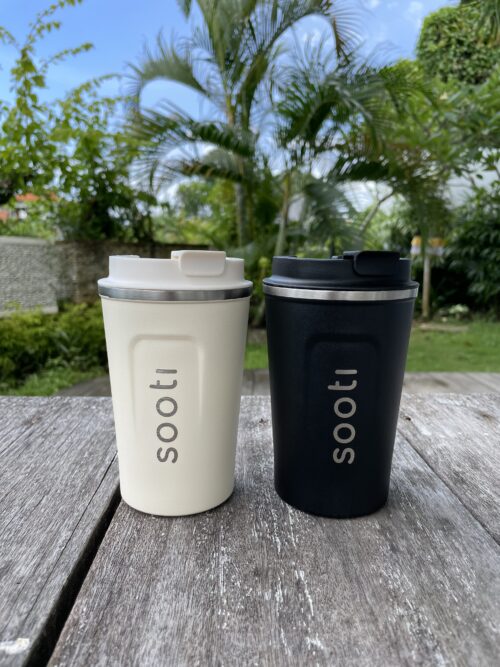 set of two coffee mugs